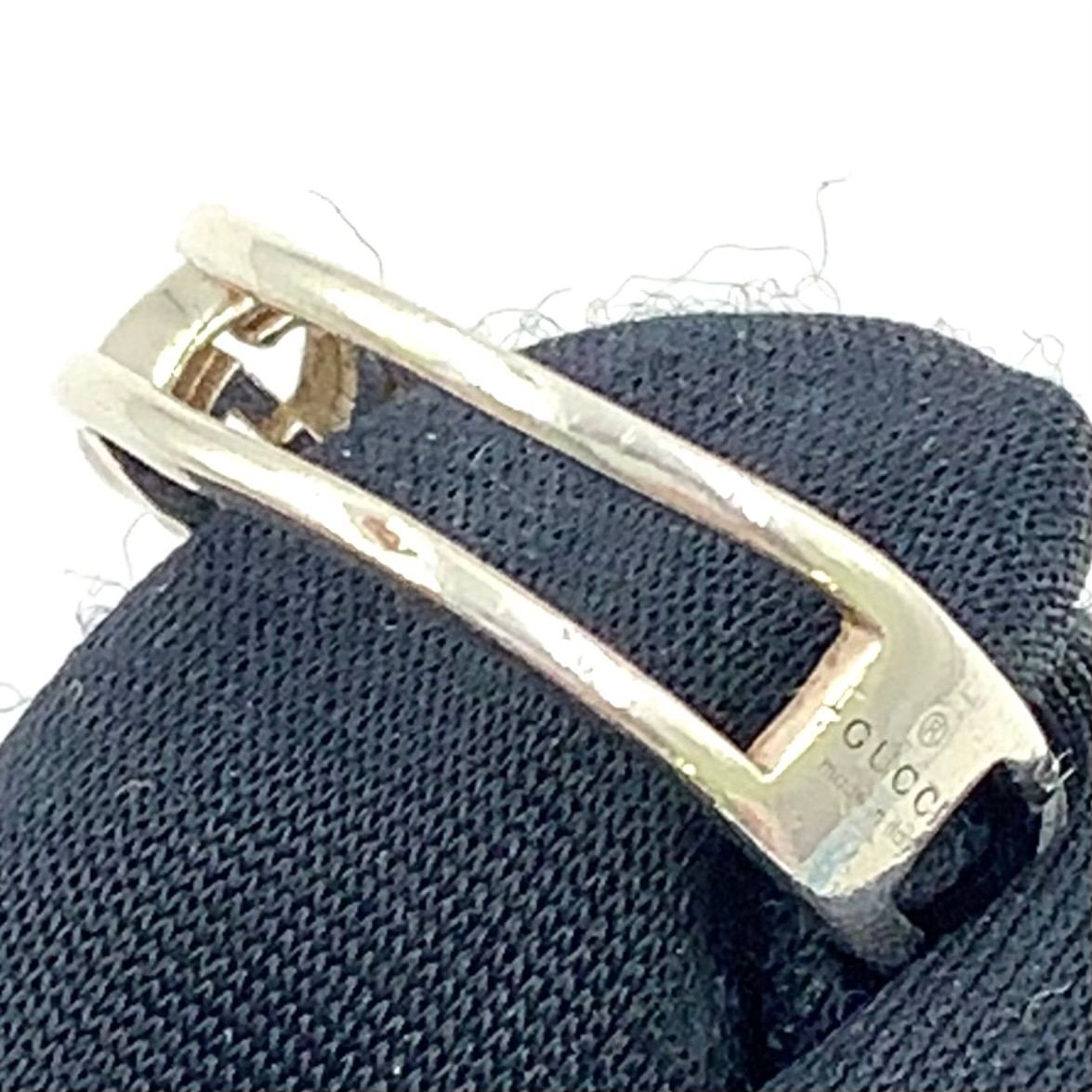 Gucci Interlocking Silver Ring — view 9