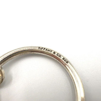 Tiffany & Co Return to Oval Silver Key Ring Key Holder — view 3