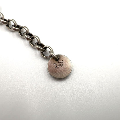 Gucci Interlocking Arabesque Silver Necklace — view 5
