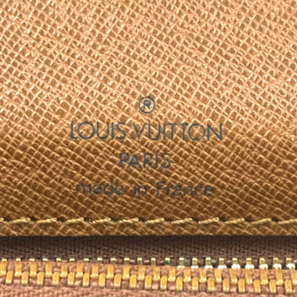 Louis Vuitton Concorde Monogram Key Leather Brown Handbag Gold — view 4