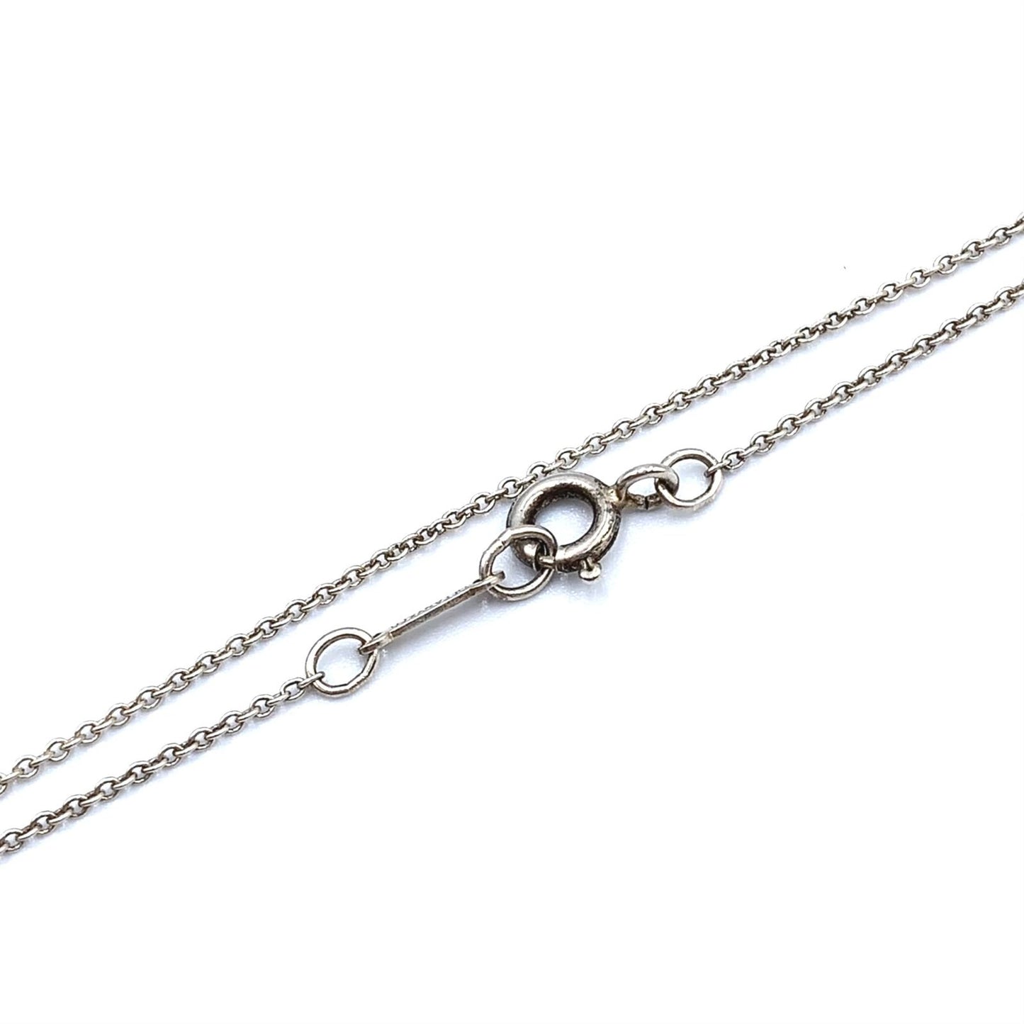 Tiffany & Co Teardrop Silver Necklace — view 8