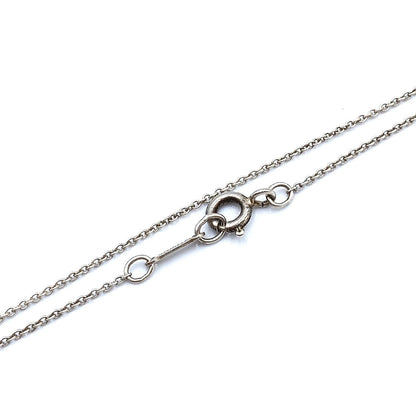Tiffany & Co Teardrop Silver Necklace — view 8