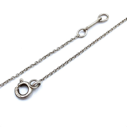 Tiffany & Co Teardrop Silver Necklace — view 7