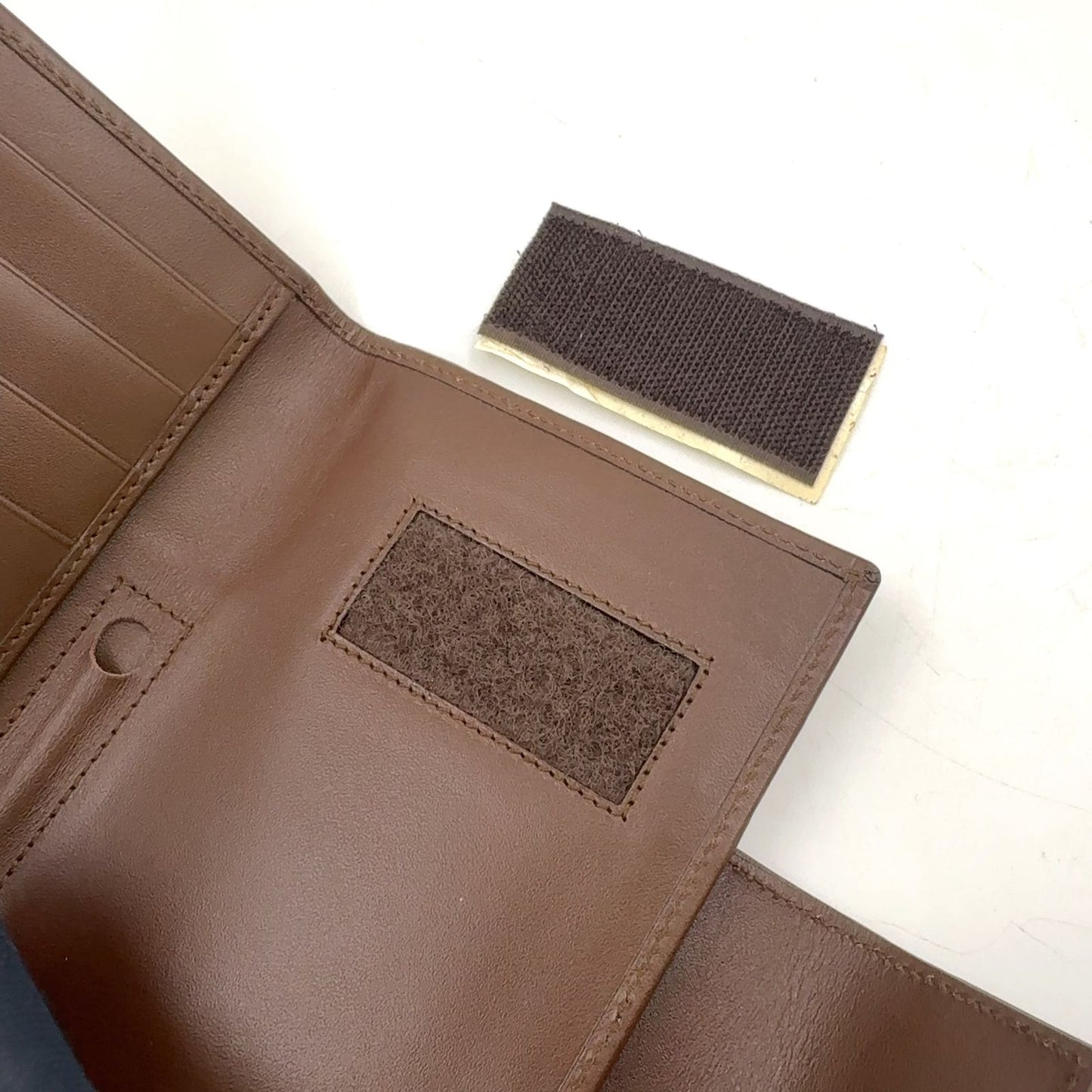 Gucci GG Canvas Leather Brown Notebook Cover Silver Agenda — view 8