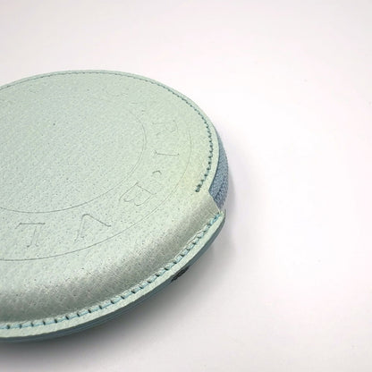 Bvlgari B-zero One Leather Light Blue Coin Case Silver — view 6
