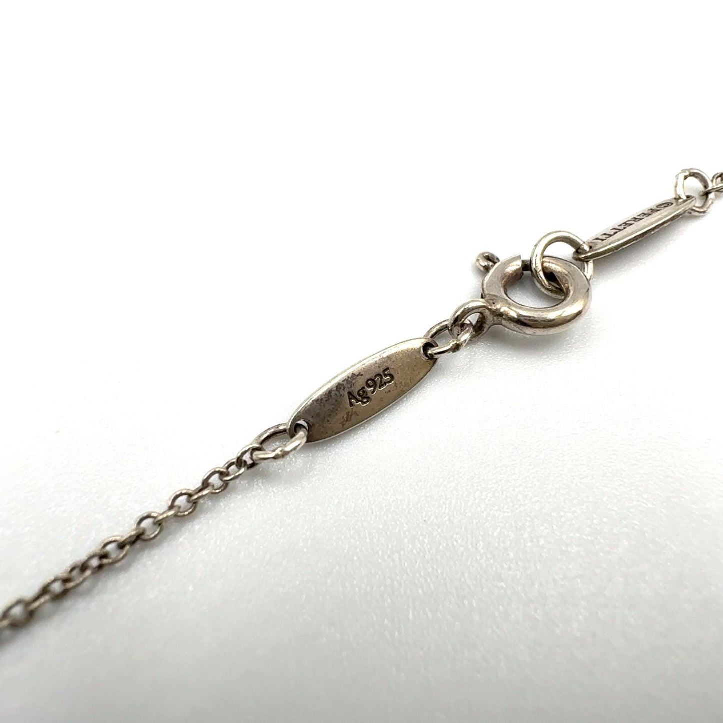 Tiffany & Co Open Silver Necklace — view 5