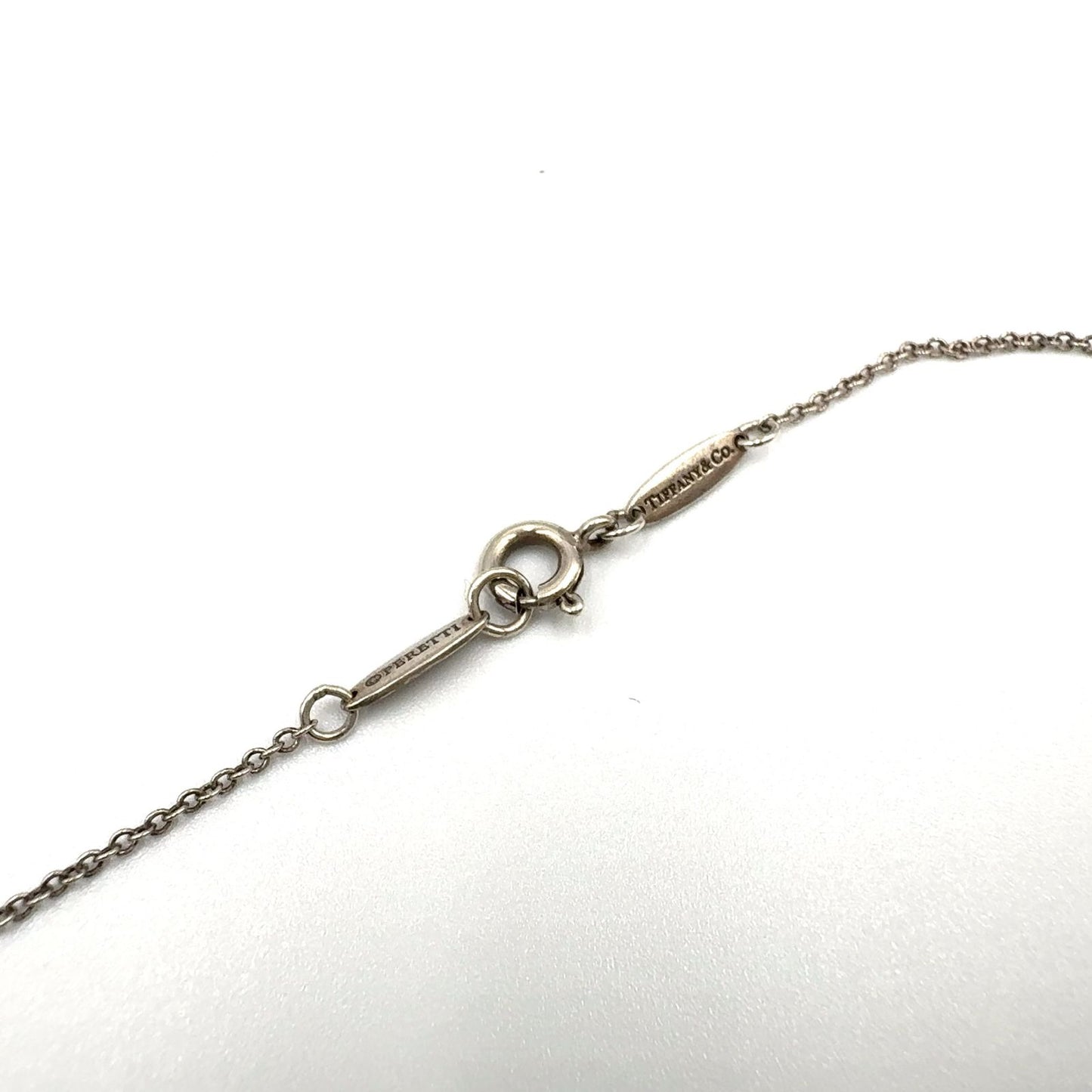 Tiffany & Co Open Silver Necklace — view 6