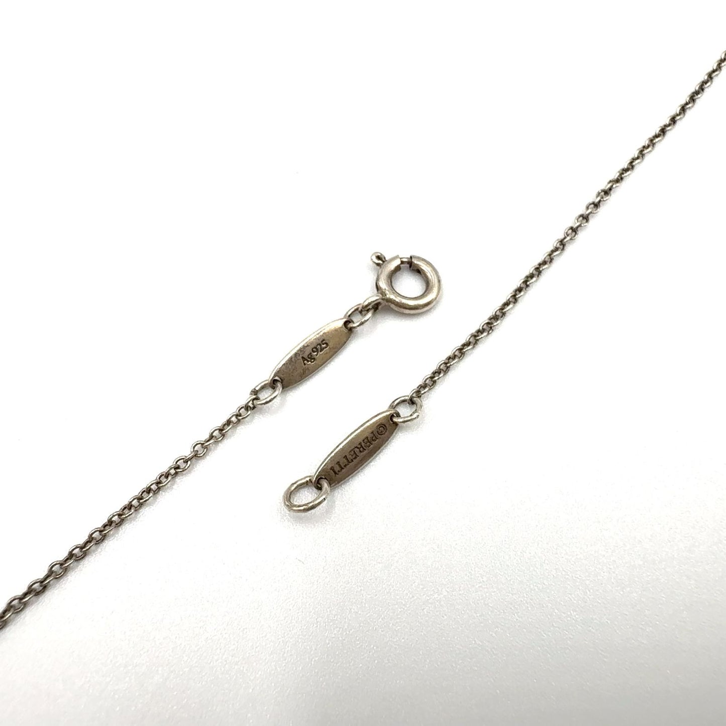 Tiffany & Co Open Silver Necklace — view 7