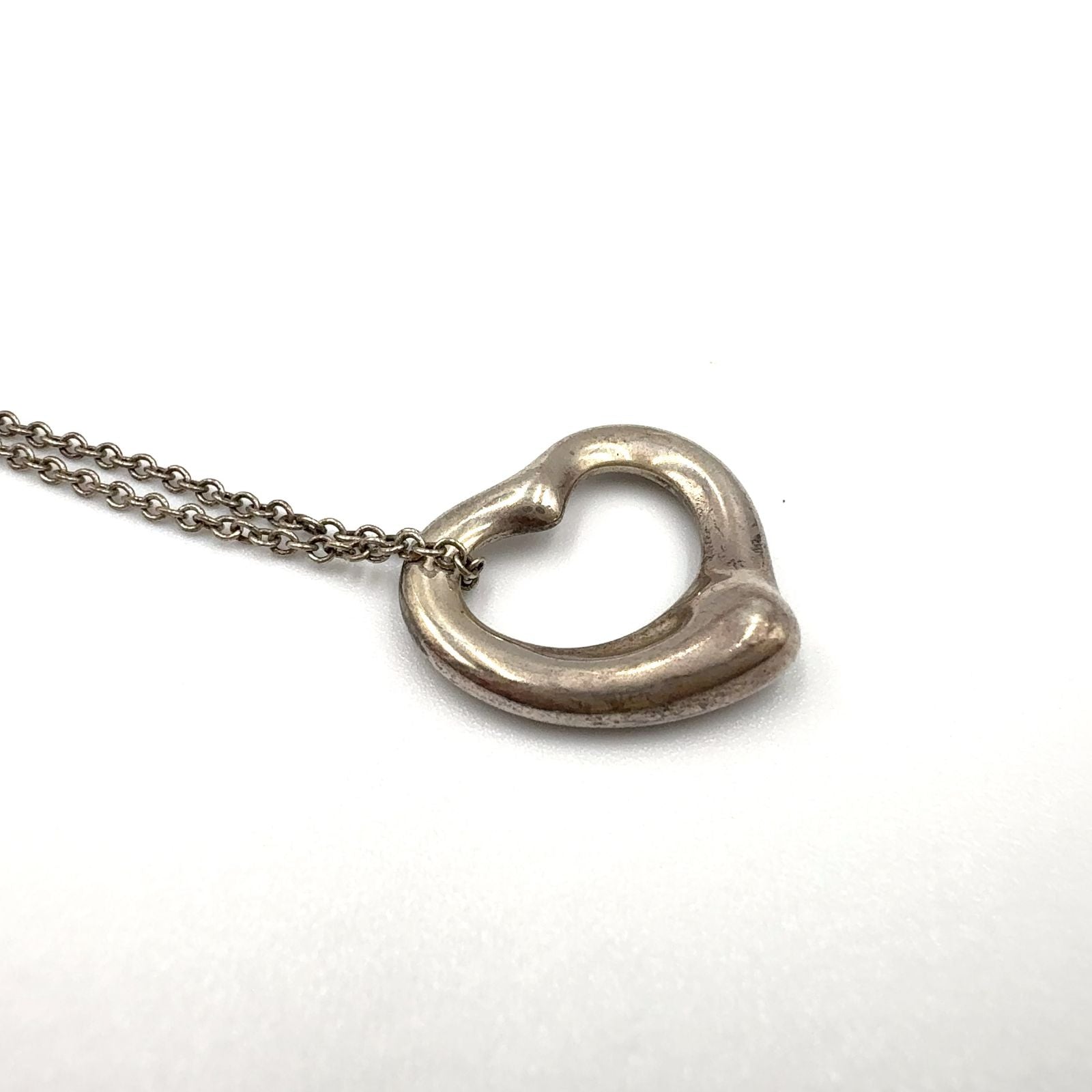 Tiffany & Co Open Silver Necklace — view 8