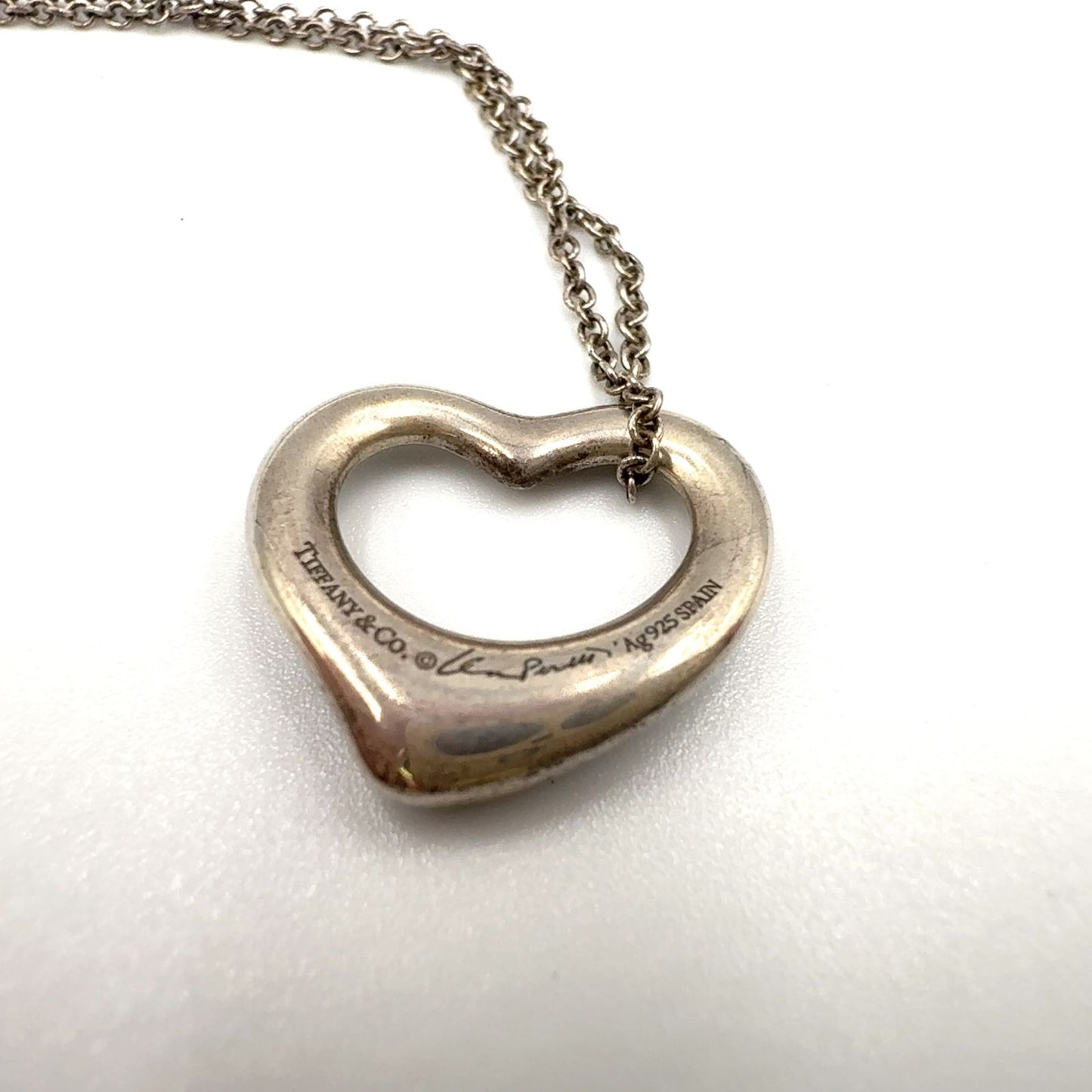 Tiffany & Co Open Silver Necklace — view 9