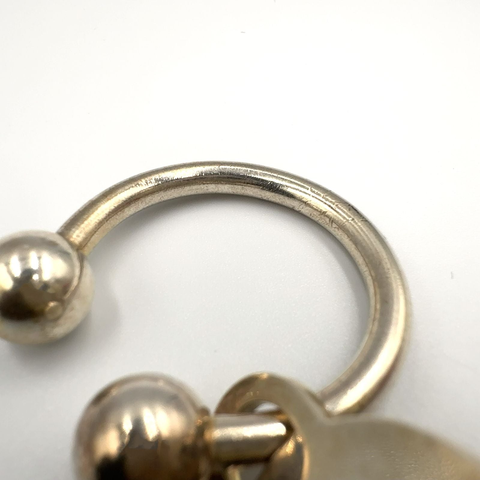 Tiffany & Co Return to Oval Silver Key Ring Key Holder — view 6