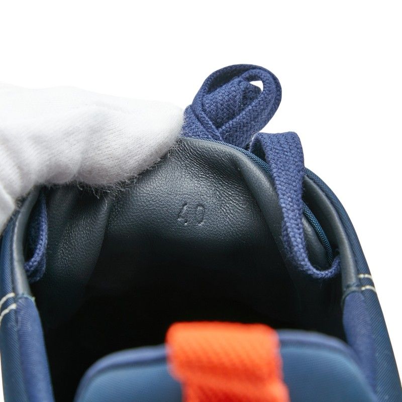 Hermes Envor 40 Navy White Suede Fabric 1- Sneaker — view 7