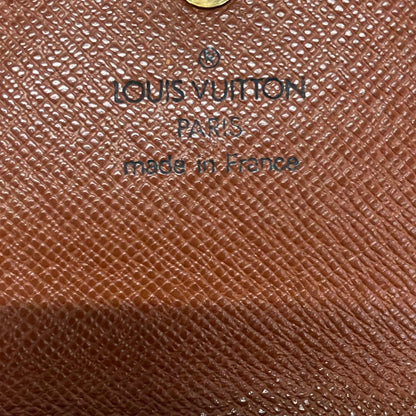 Louis Vuitton Hook Wallet Monogram Porte Monet Billets Cult Cles Leather — view 5