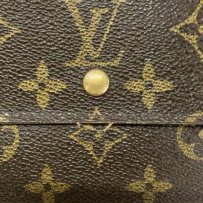 Louis Vuitton Hook Wallet Monogram Porte Monet Billets Cult Cles Leather — view 6