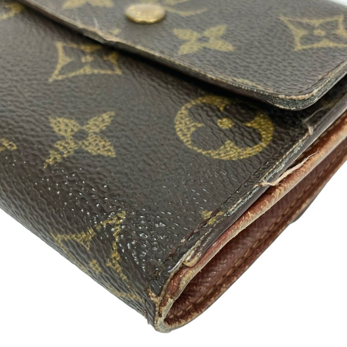 Louis Vuitton Hook Wallet Monogram Porte Monet Billets Cult Cles Leather — view 7