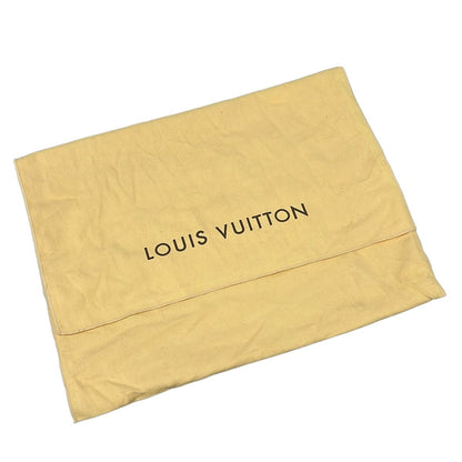 Louis Vuitton Handbag Monogram Mini Alma Long Blue Cotton Leather — view 8