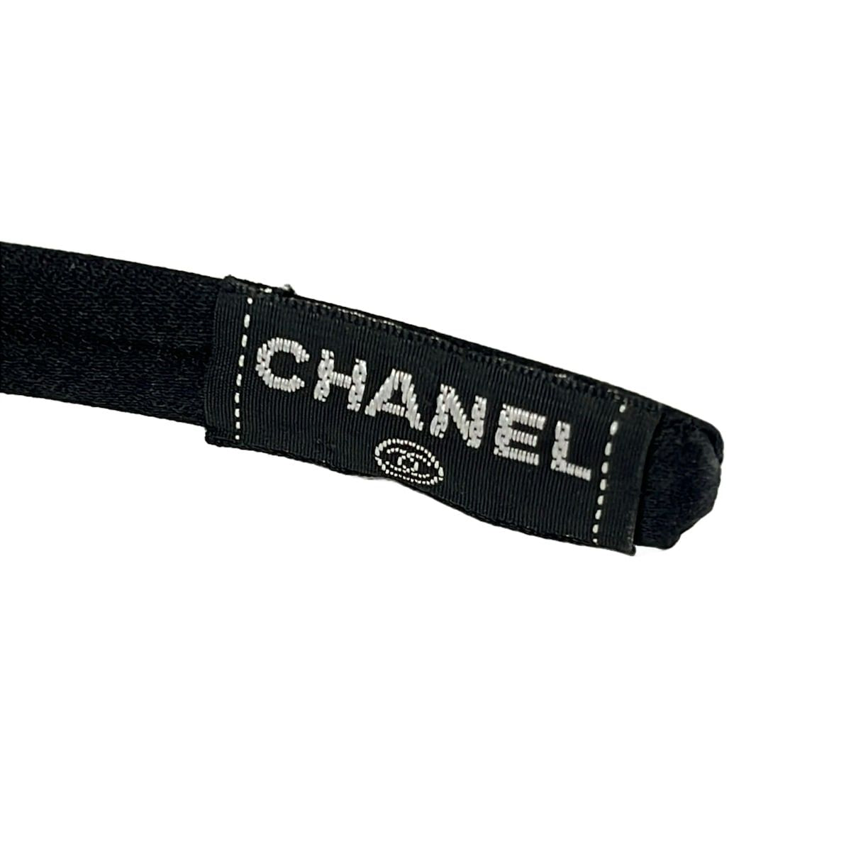 Chanel Headband Black Ribbon — view 3