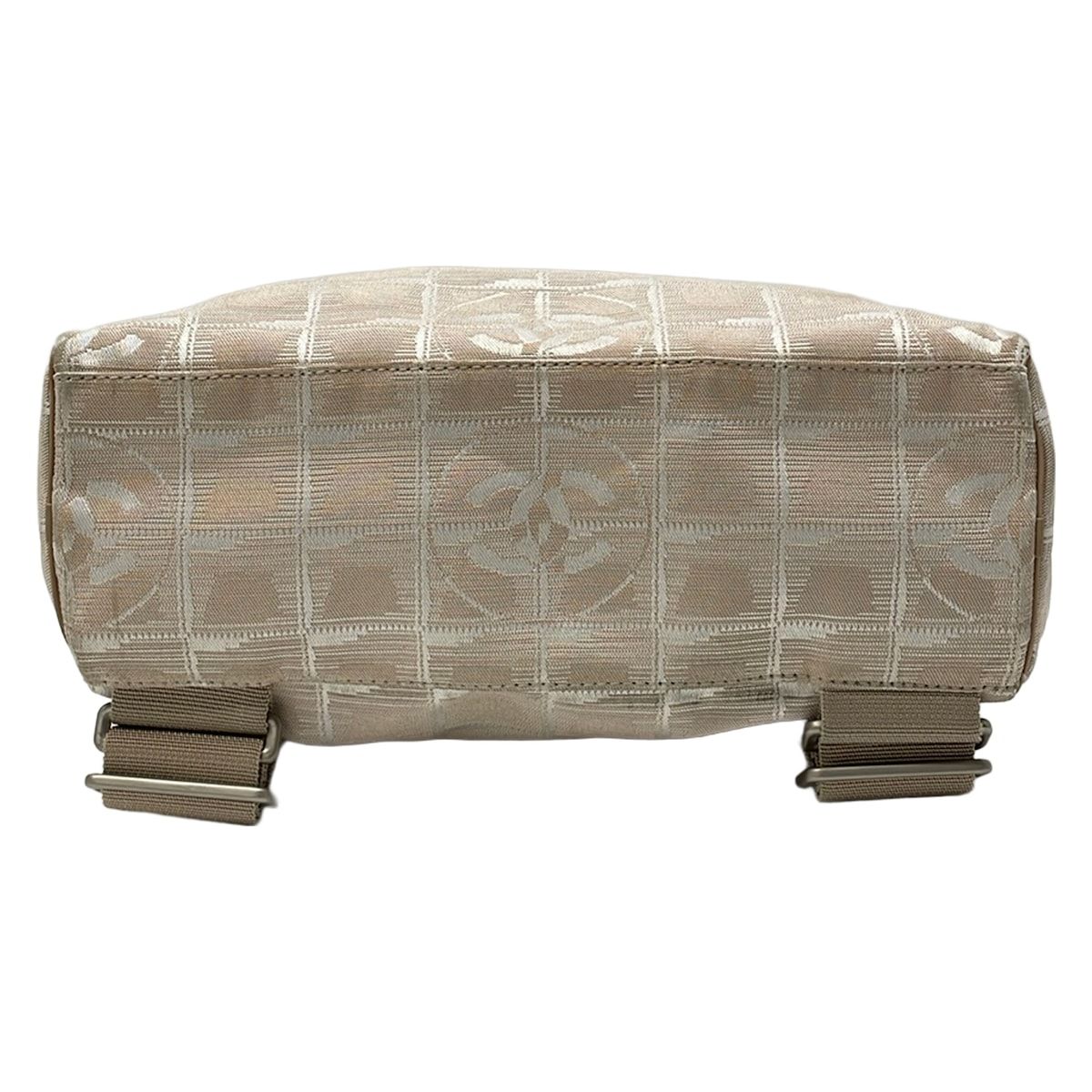 Chanel Backpack Sac New Travel Line Beige 2-Way Leather — view 5