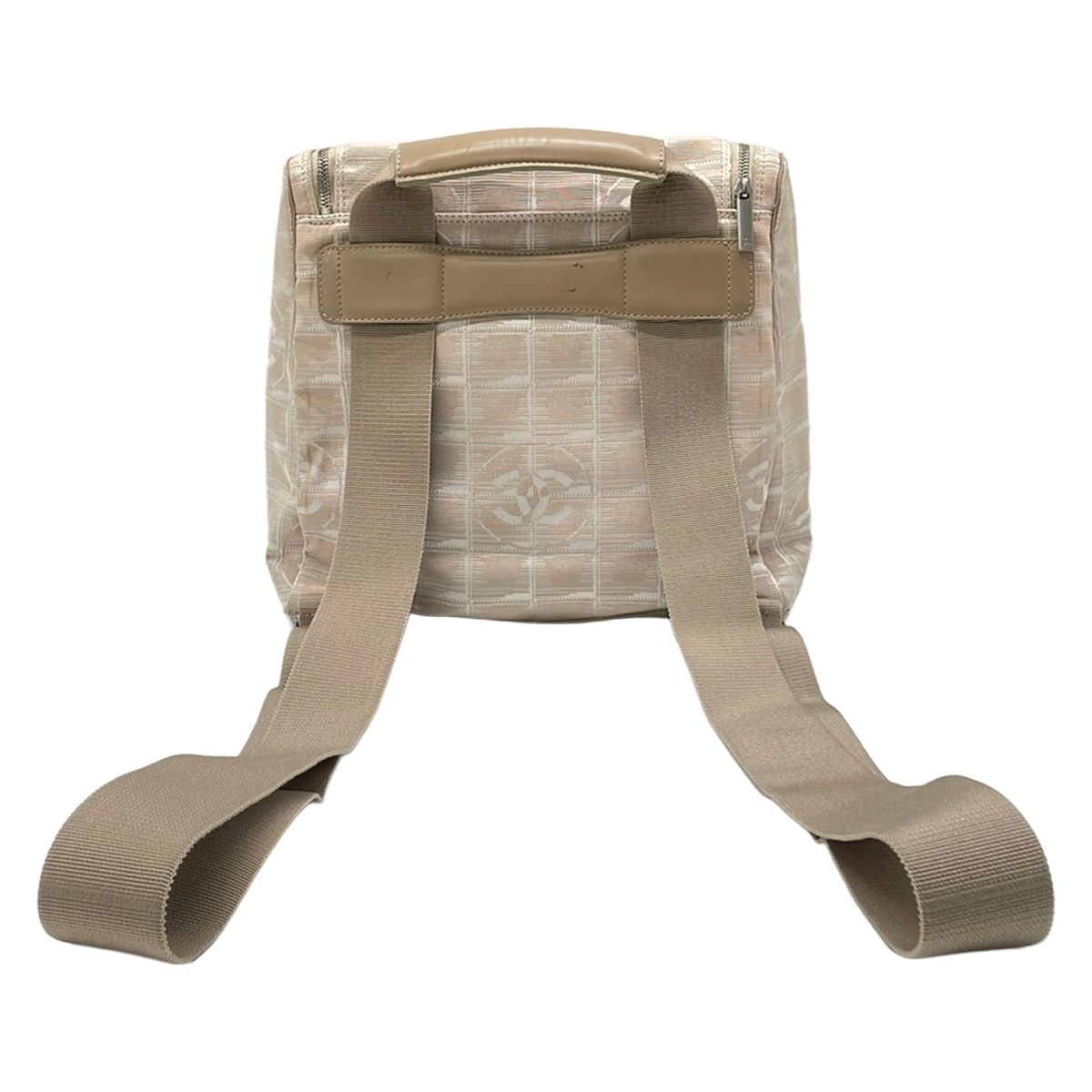 Chanel Backpack Sac New Travel Line Beige 2-Way Leather — view 3