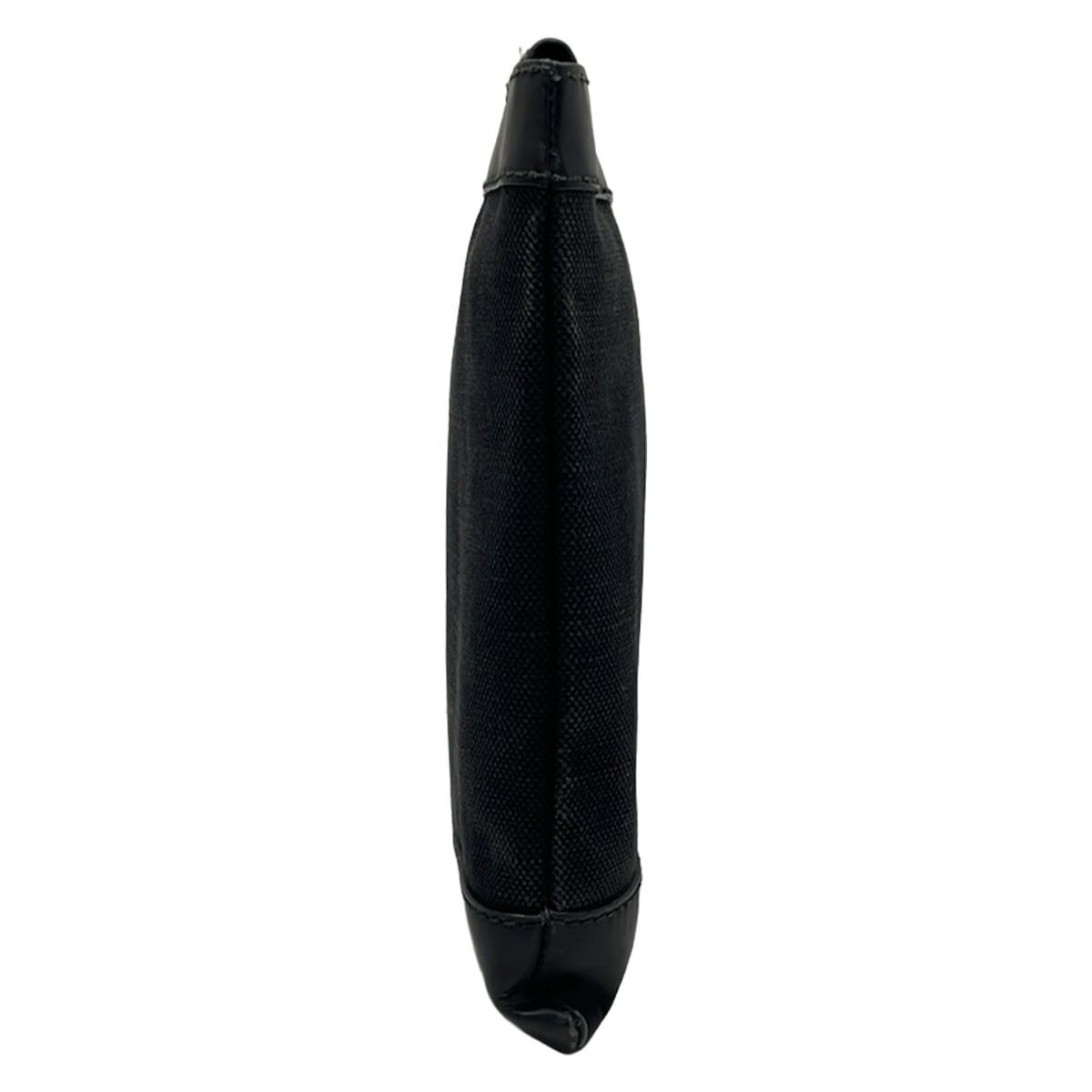 Balenciaga Clutch Navy Clip M Black Leather — view 4