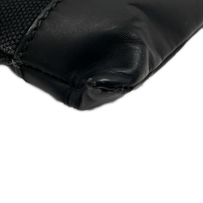 Balenciaga Clutch Navy Clip M Black Leather — view 6