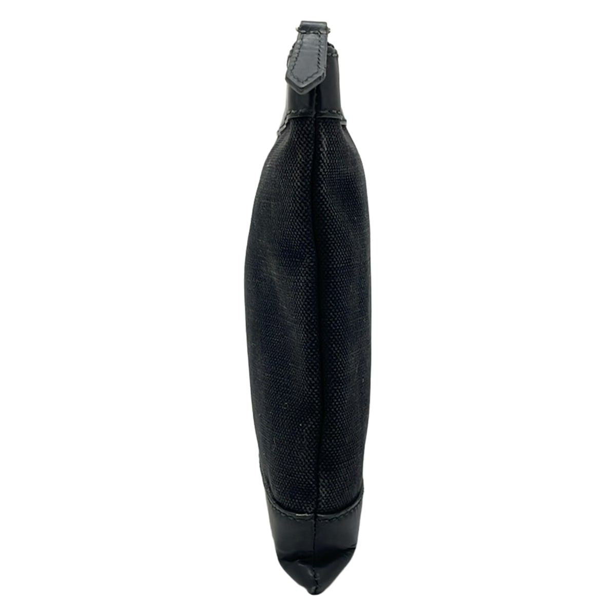 Balenciaga Clutch Navy Clip M Black Leather — view 2