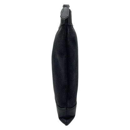 Balenciaga Clutch Navy Clip M Black Leather — view 2