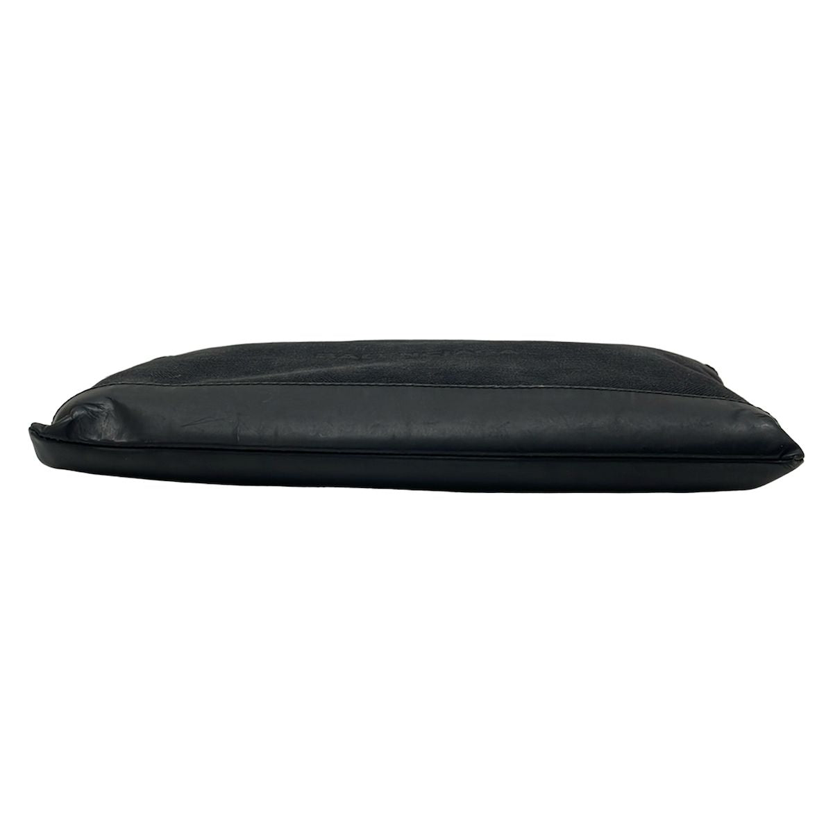 Balenciaga Clutch Navy Clip M Black Leather — view 5