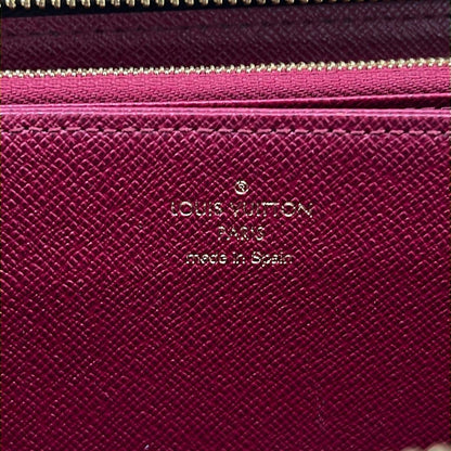 Louis Vuitton Wallet Monogram Zippy Fuchsia — view 5