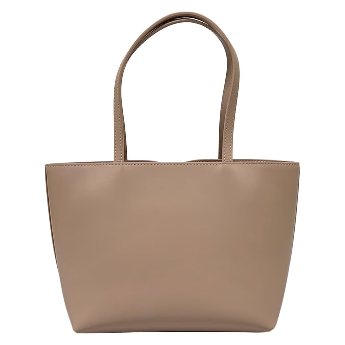 Dolce & Gabbana Tote Pink Beige Leather — view 3