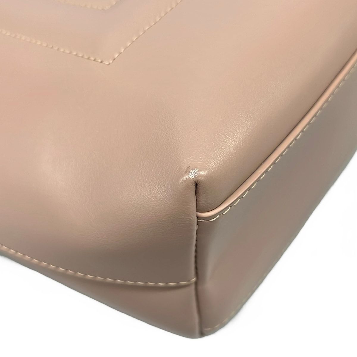 Dolce & Gabbana Tote Pink Beige Leather — view 6