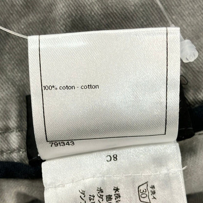 Chanel Jeans 40 M Gray Full Length Quilted — view 4
