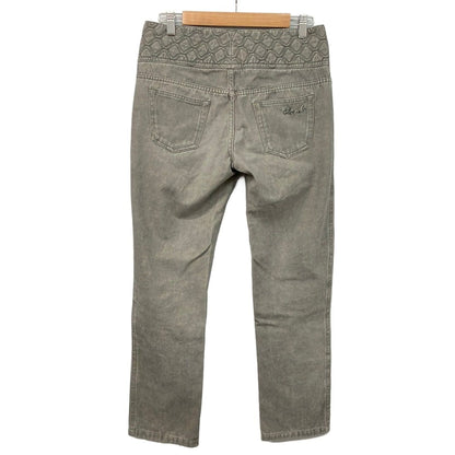 Chanel Jeans 40 M Gray Full Length Quilted — view 2