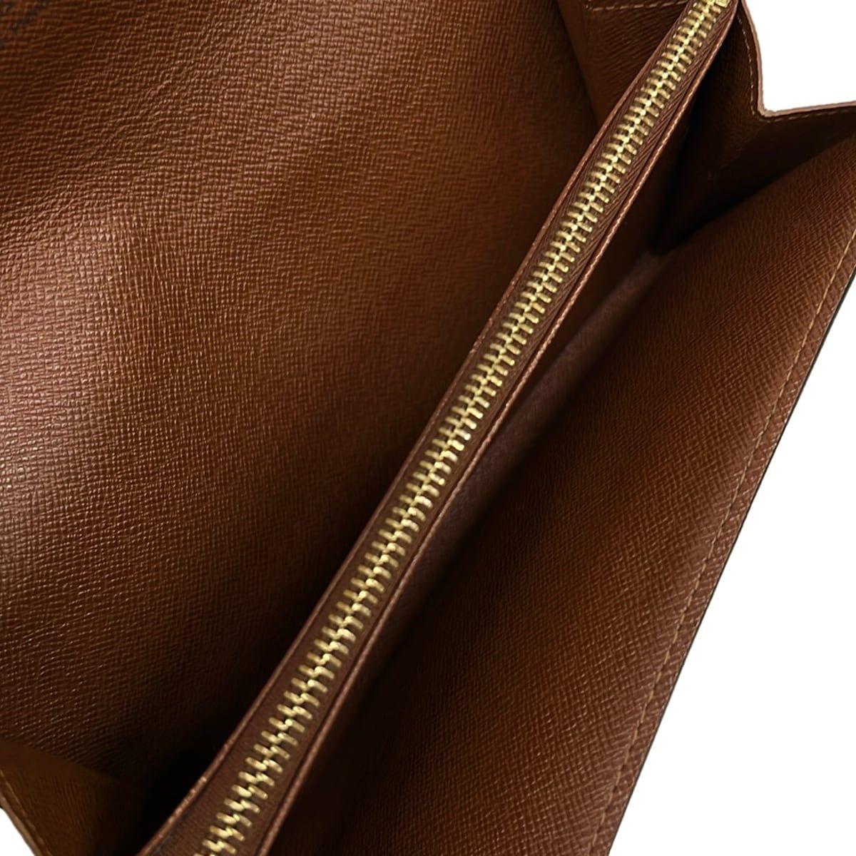Louis Vuitton Wallet Monogram Pochette Porte Monet Cles Leather — view 4