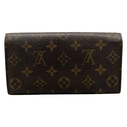 Louis Vuitton Wallet Monogram Pochette Porte Monet Cles Leather — view 2