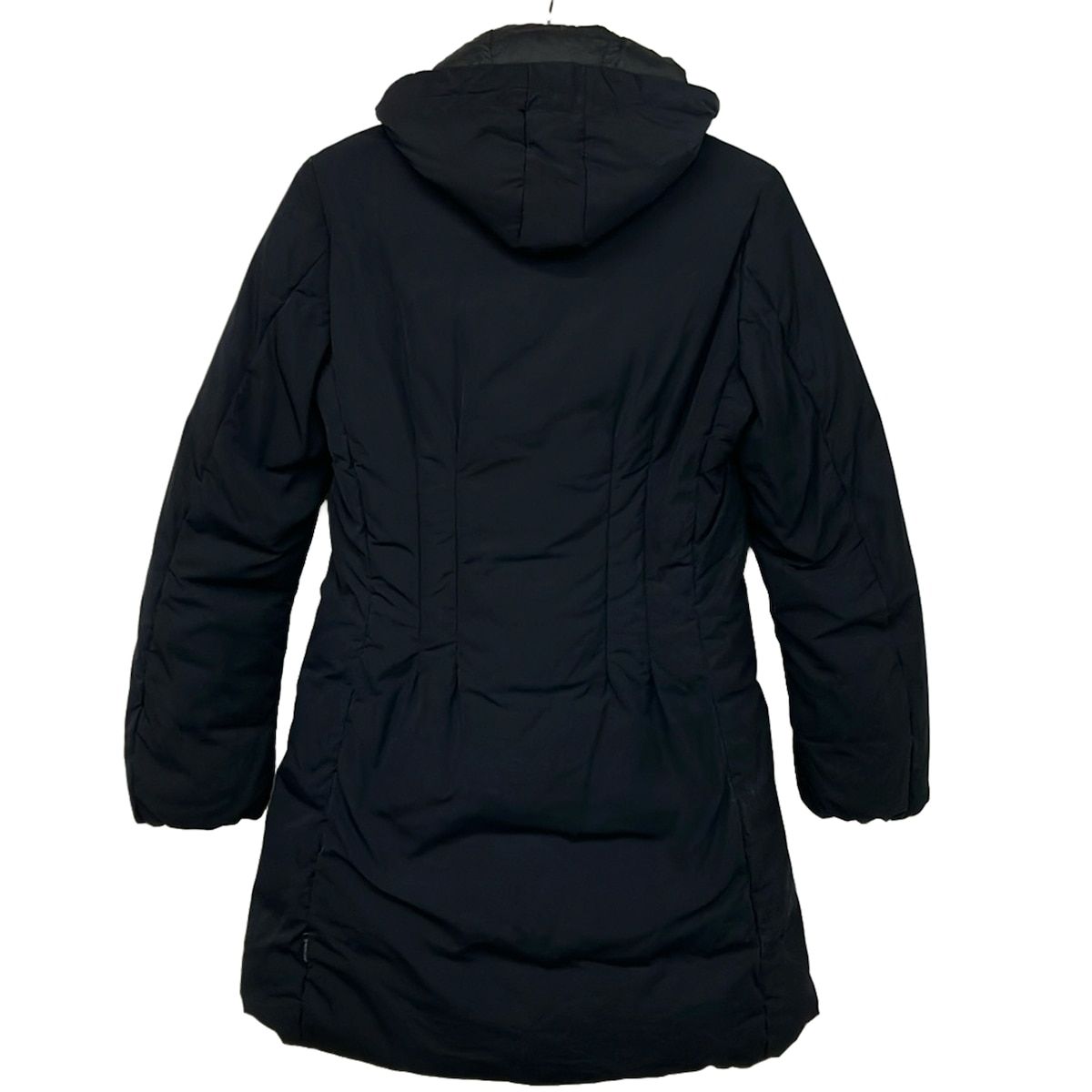 Moncler Down Coat 1 S Renne Dark Navy Long Sleeve Zip Up Winter — view 2