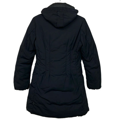 Moncler Down Coat 1 S Renne Dark Navy Long Sleeve Zip Up Winter — view 2