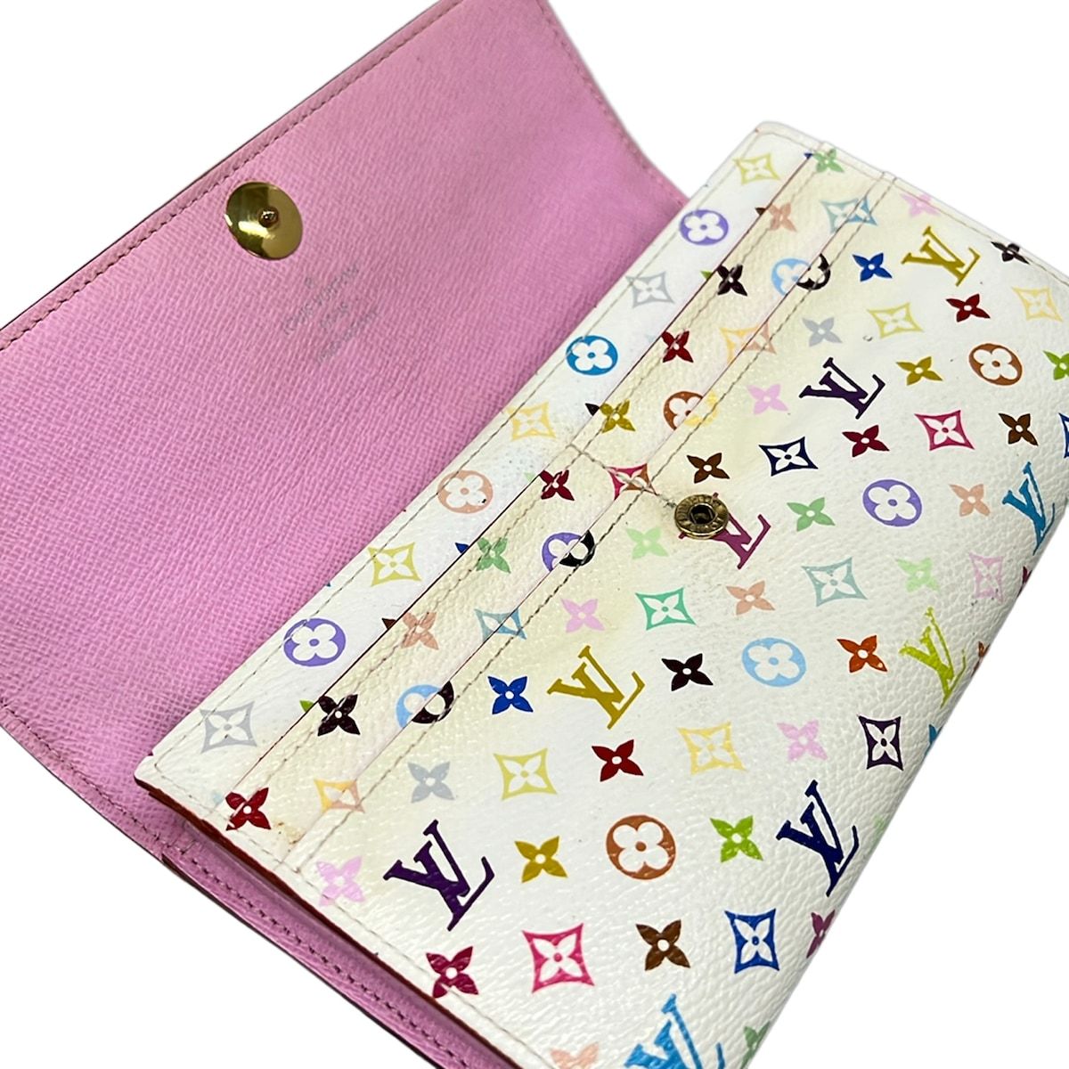 Louis Vuitton Wallet Monogram Multi Color Portefeuille Sarah Rich — view 3