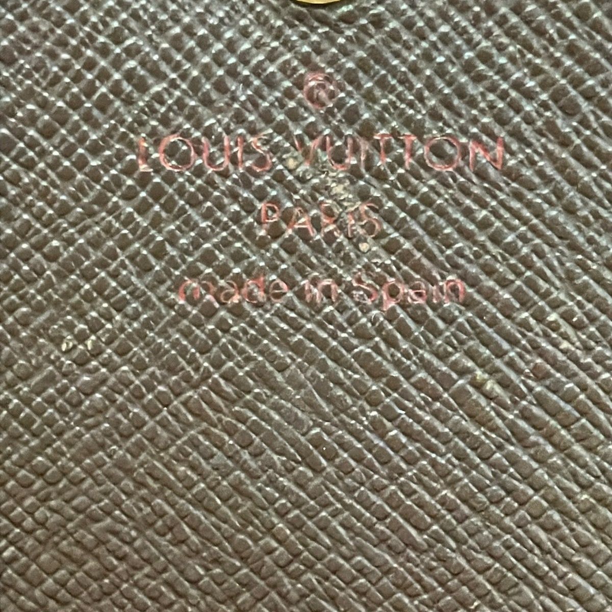 Louis Vuitton Bifold Wallet Damier Porte Monet Billets Tresor Ebene Leather — view 5