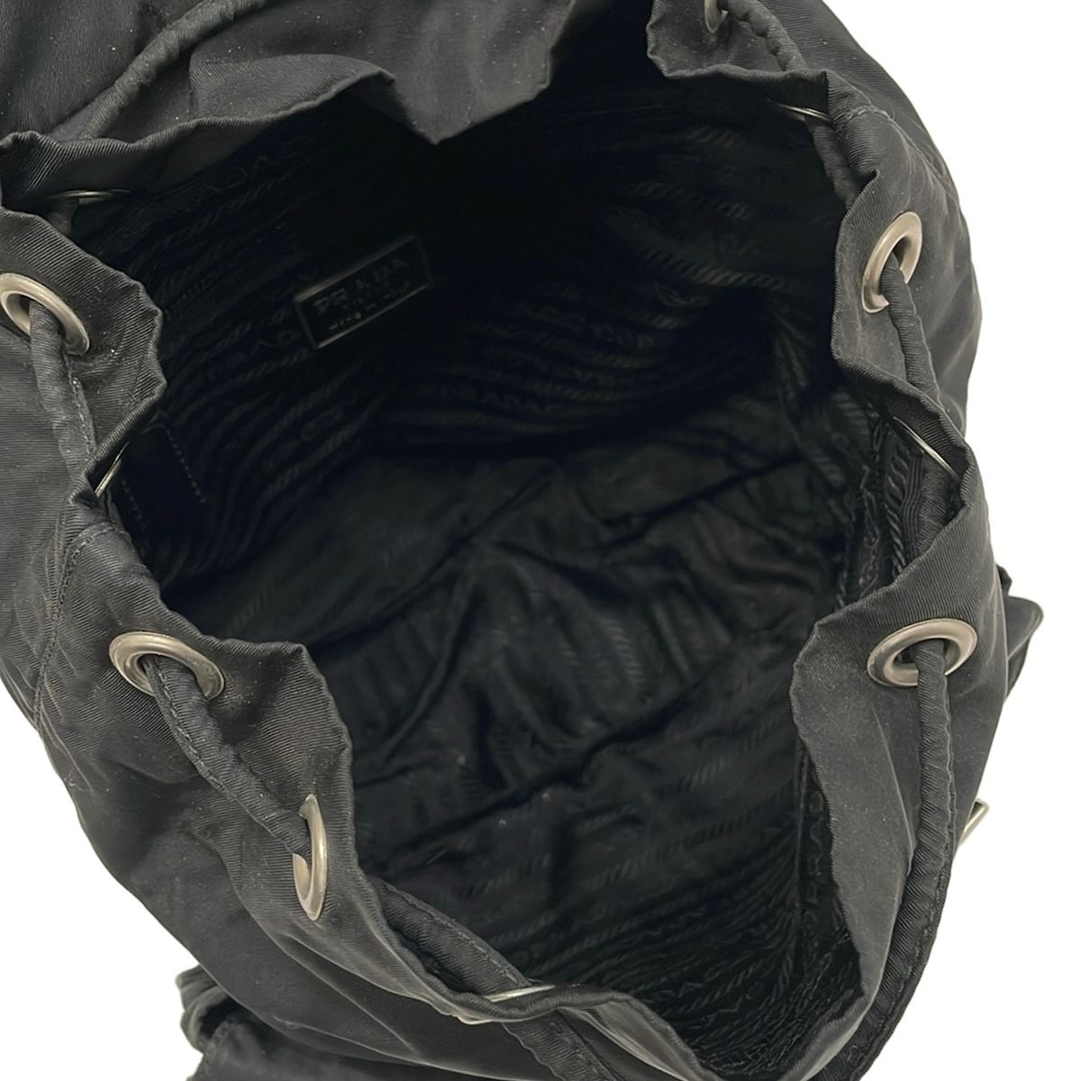 Prada Backpack Black Leather — view 7
