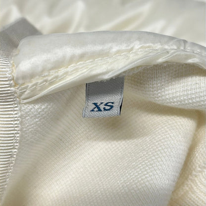 Moncler Down Vest XS Maglione Tricot Gilet Ivory — view 8