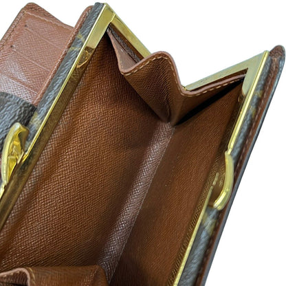 Louis Vuitton Bifold Wallet Monogram Porte Monet Viet Viennois Leather — view 4