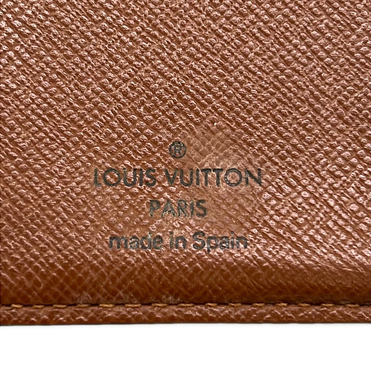 Louis Vuitton Bifold Wallet Monogram Porte Monet Viet Viennois Leather — view 5