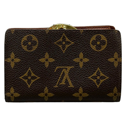 Louis Vuitton Bifold Wallet Monogram Porte Monet Viet Viennois Leather — view 2