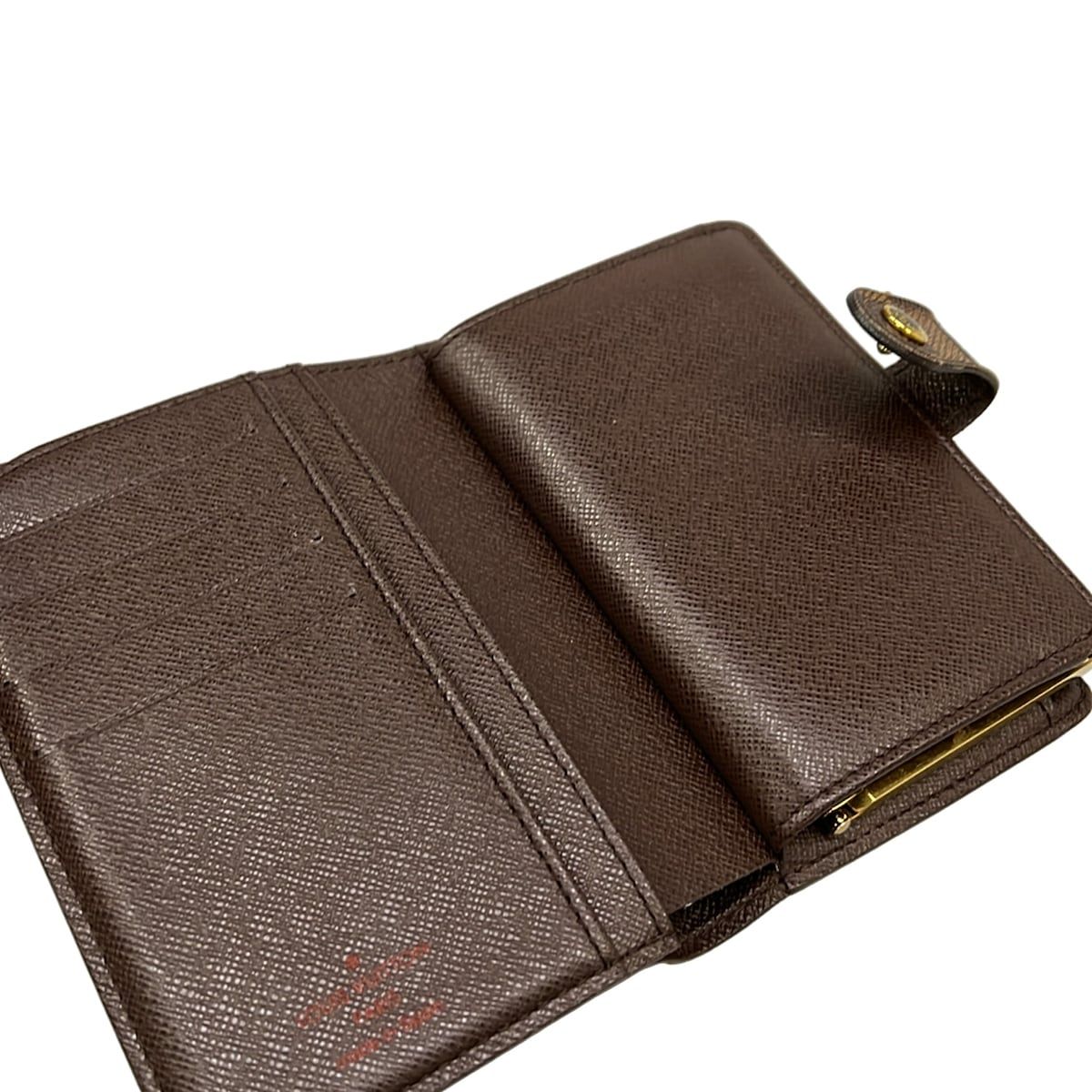 Louis Vuitton Bifold Wallet Damier Porte Monet Billets Viennois Ebene — view 3