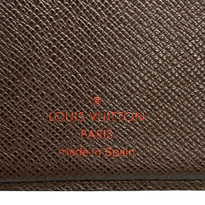 Louis Vuitton Bifold Wallet Damier Porte Monet Billets Viennois Ebene — view 5