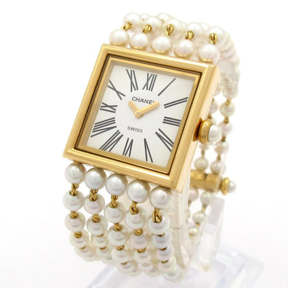 Chanel Watch Mademoiselle Pearl Bracelet White — view 2