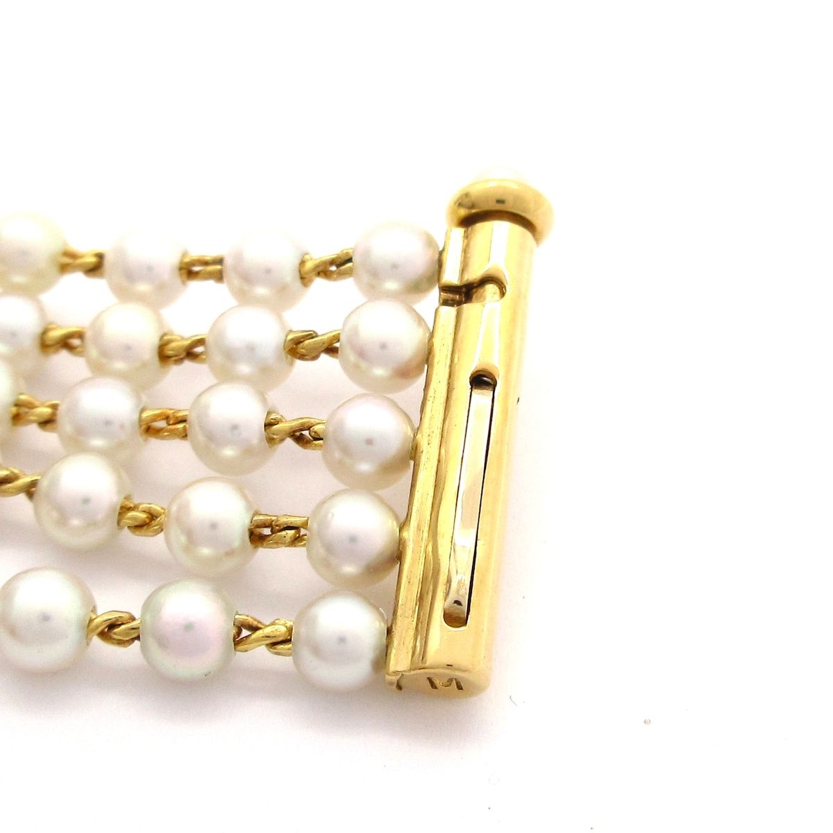Chanel Watch Mademoiselle Pearl Bracelet White — view 8