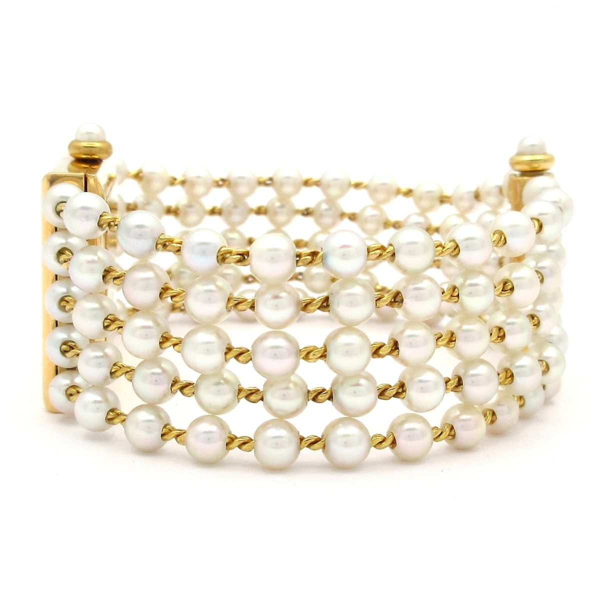 Chanel Watch Mademoiselle Pearl Bracelet White — view 5