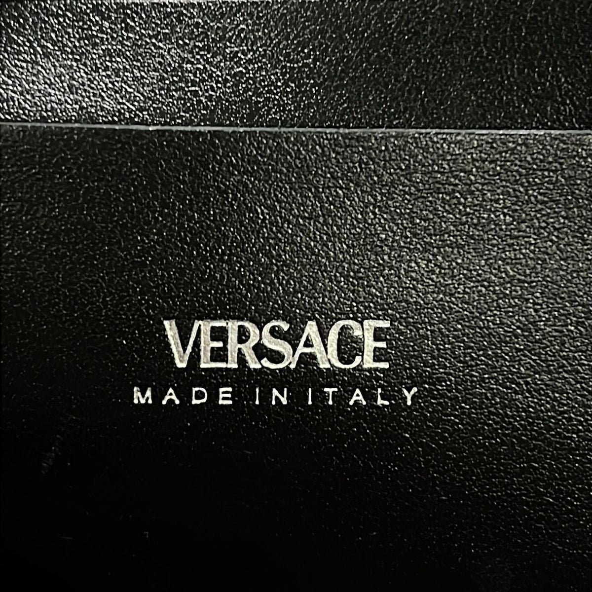 Versace Shoulder Bag la Medusa Baroque Nylon Crossbody Pouch Black White Gray — view 9